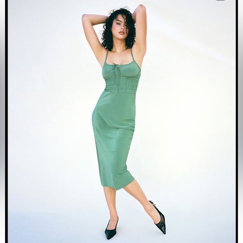 Réalisation Par Midi Silk Dress